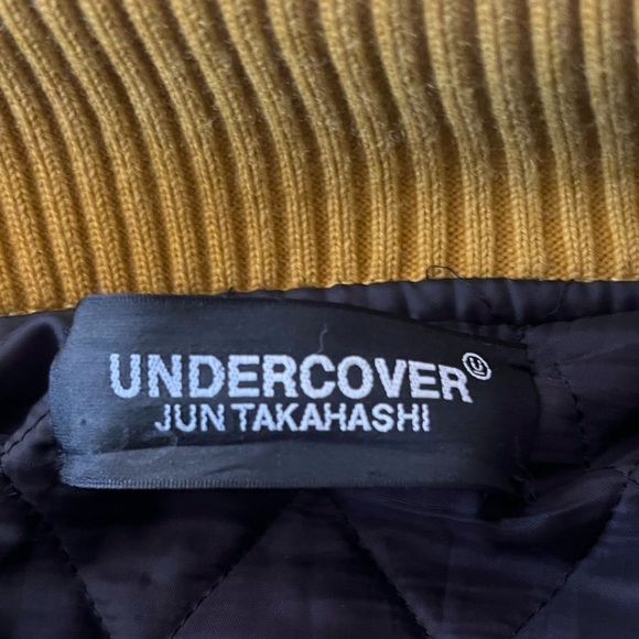 Undercover A WOLF IS NEVER A PET BOMBER Stadium Patch Jacket $1600 AMAZING! - Picture 5 of 11